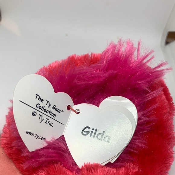 2018 Ty Gear Gilda Flamingo wrist coin purse - Picture 3 of 5